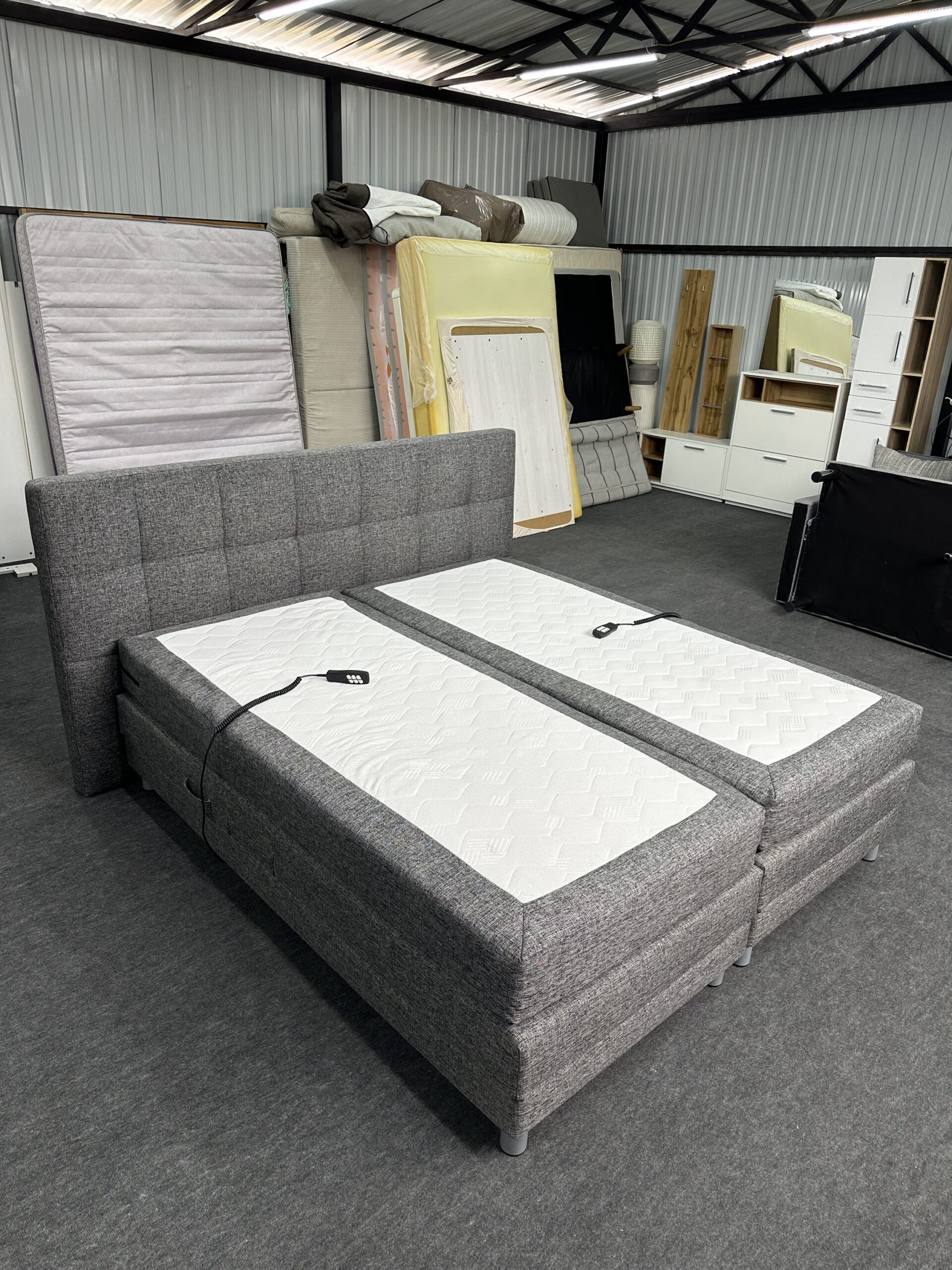 Elektromos Boxspring Franciaágy 180x200 - Image 2