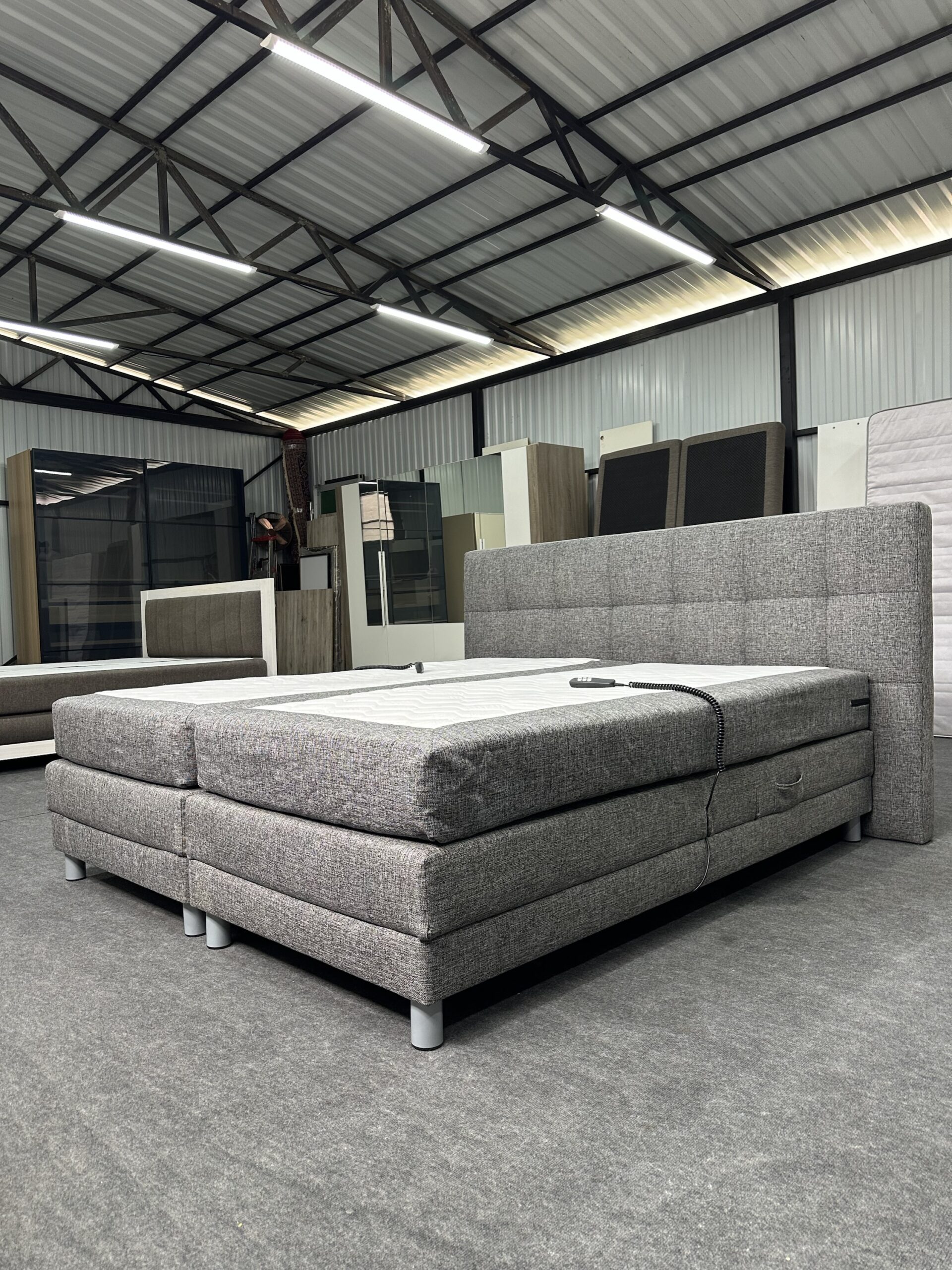 Elektromos Boxspring Franciaágy 180x200 - Image 3